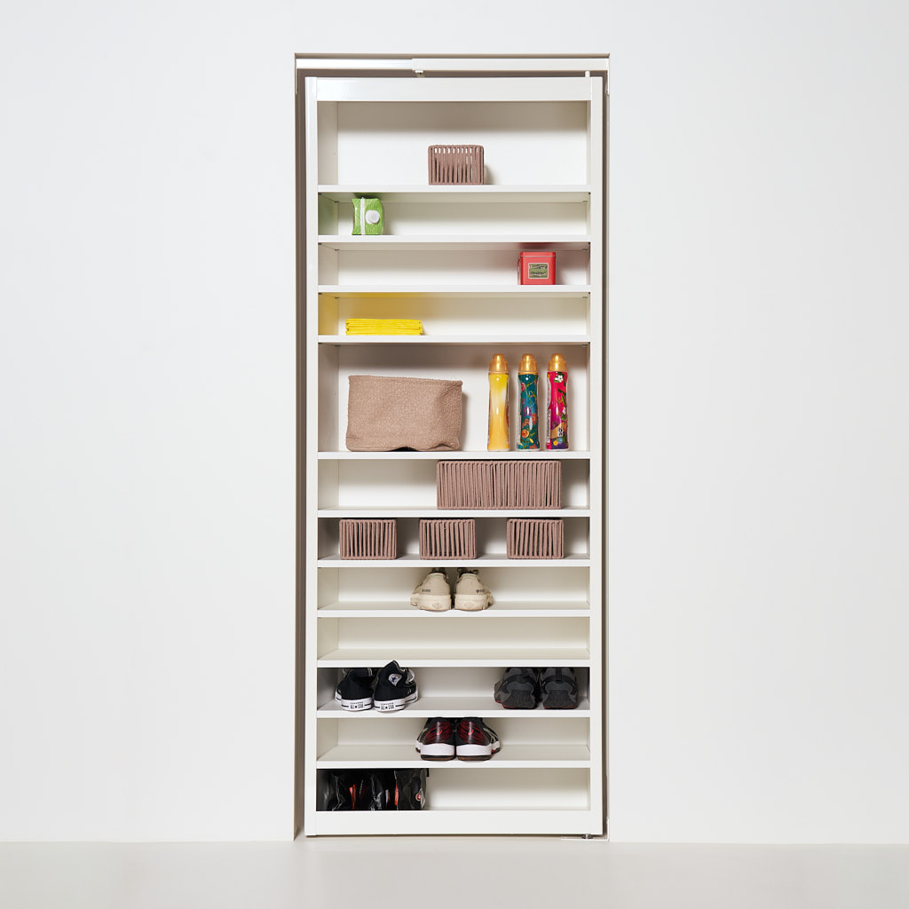  Kast met 10 verstelbare planken